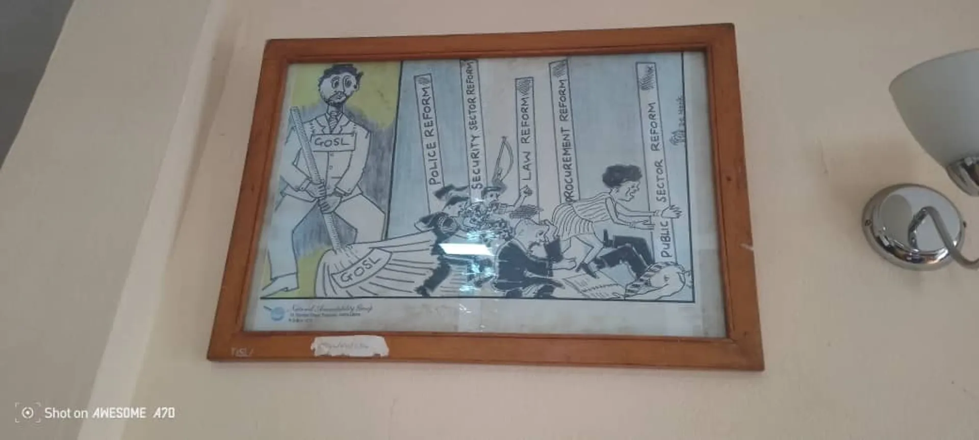 Transparency International Sierra Leone - TISL anti-corruption campaign banner image